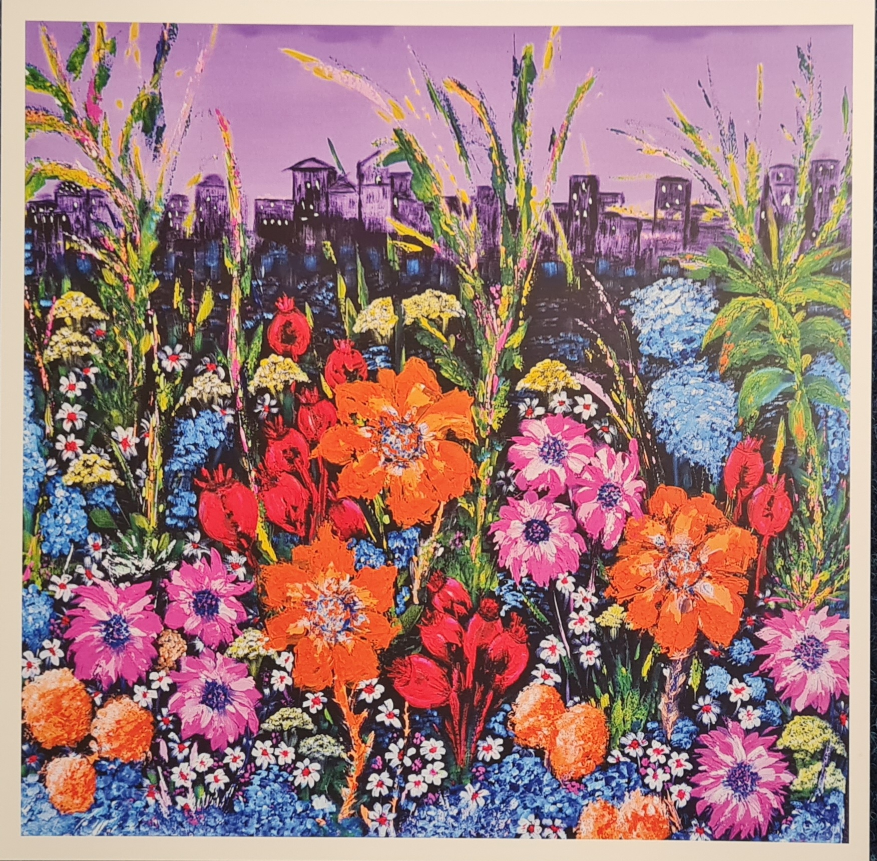A4 print on card Fragrance 1